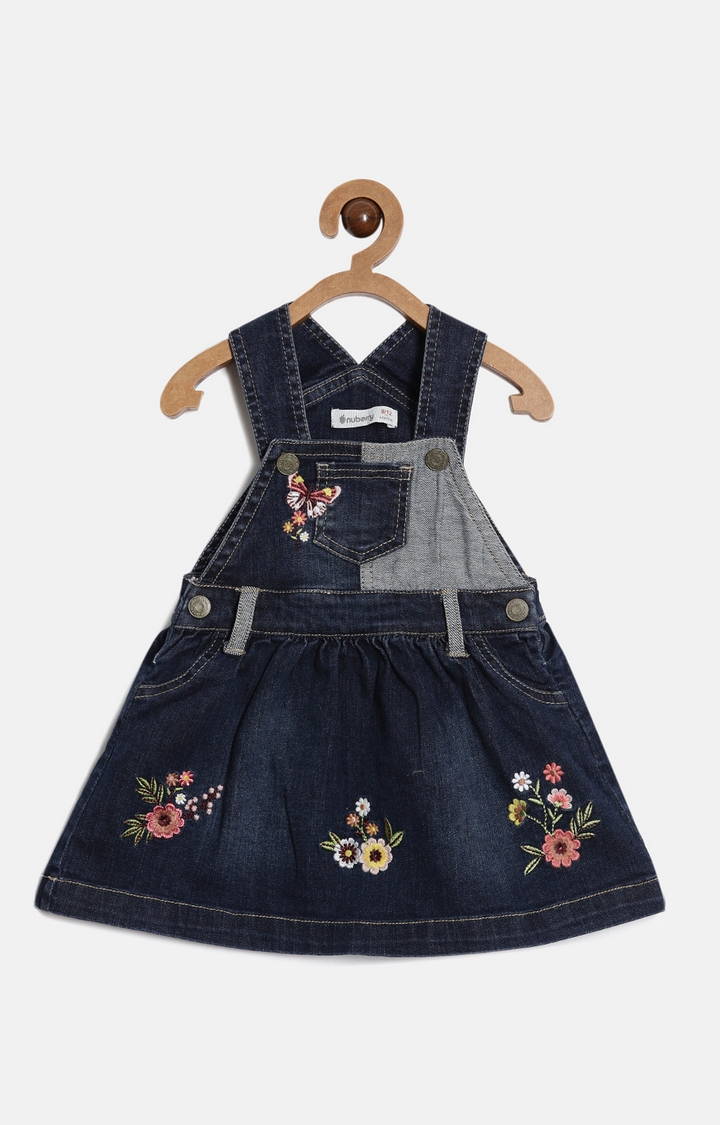 Nuberry | Nuberry 100% Cotton Girls Dungaress 2