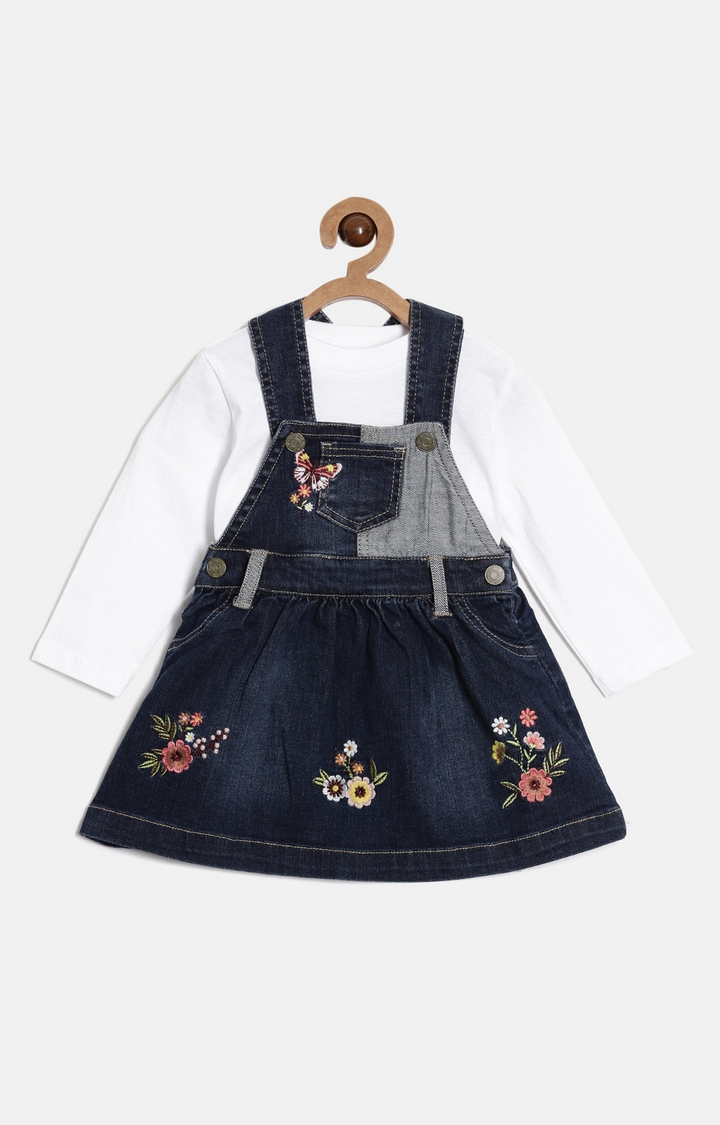 Nuberry | Nuberry 100% Cotton Girls Dungaress 0