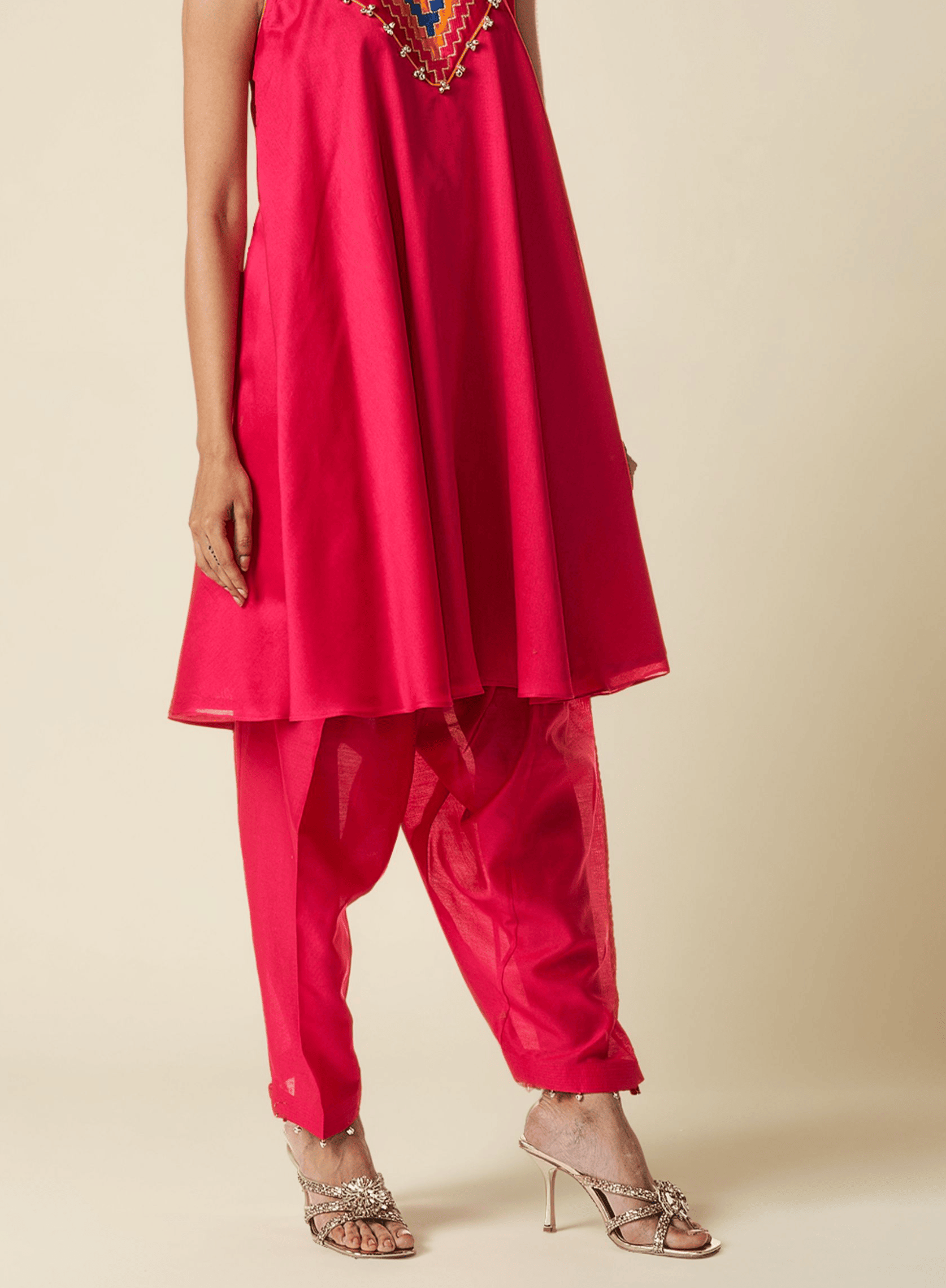 Pink Salwar