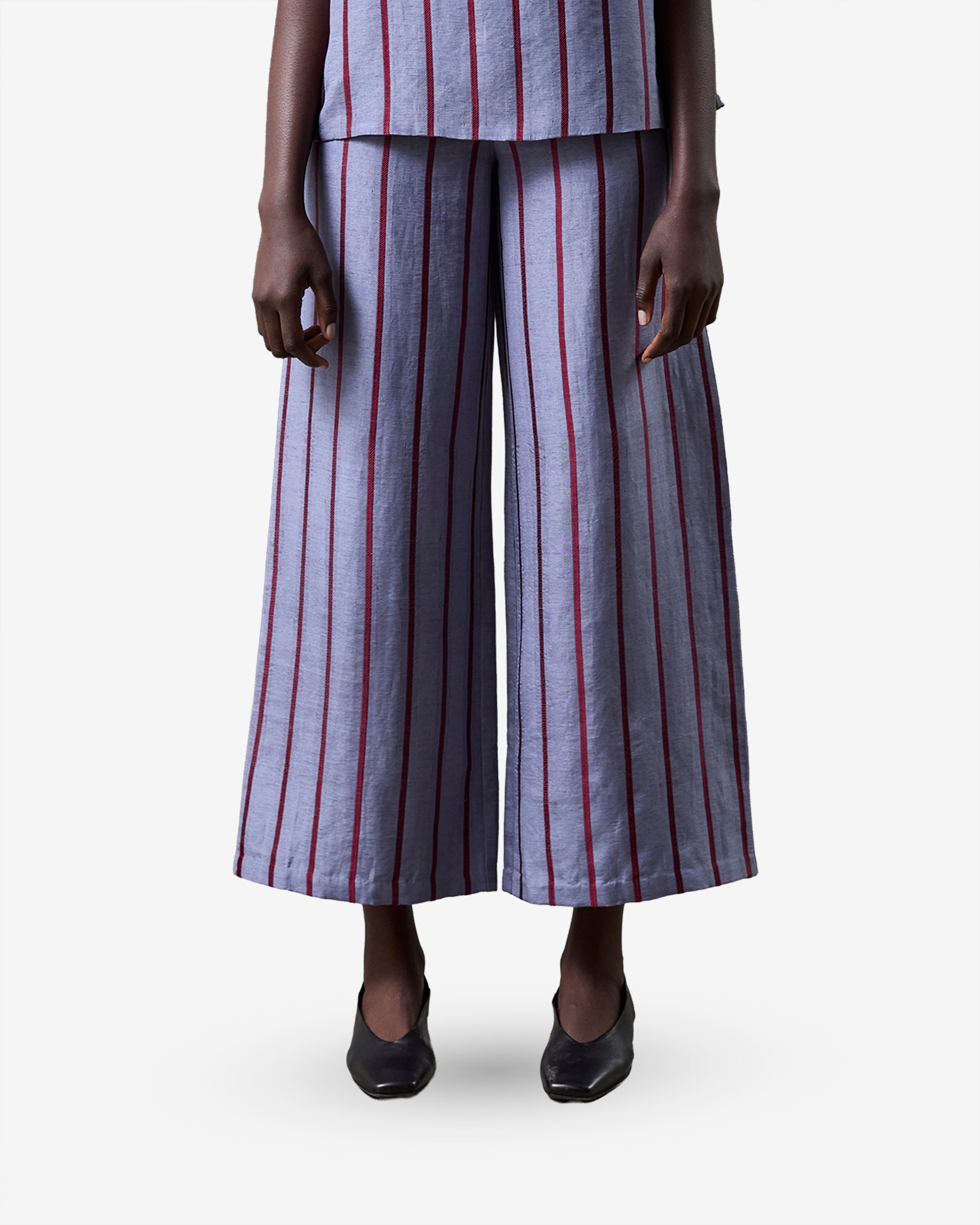 Graphite Wide Legged Pants