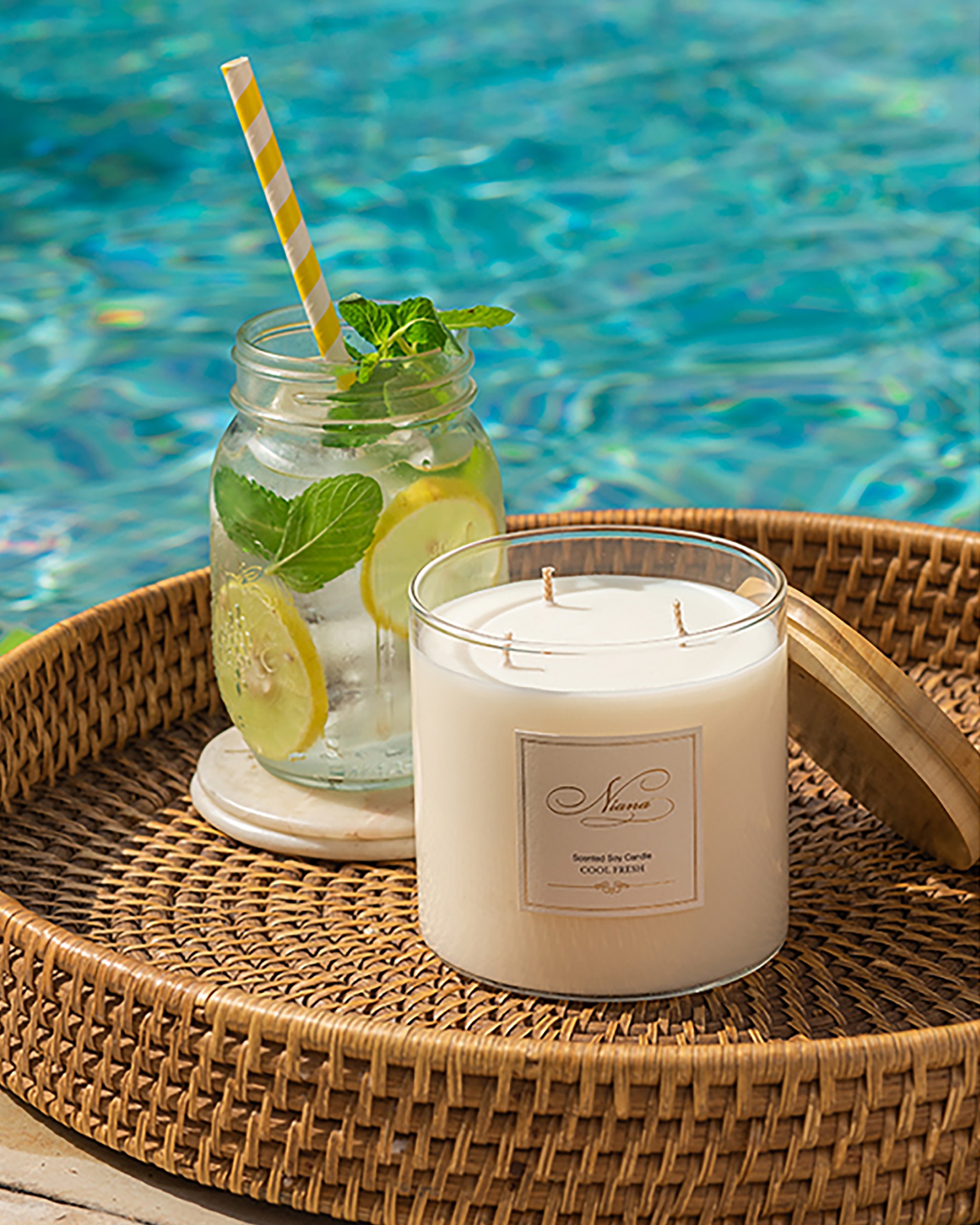 Cool Fresh Deluxe Candle