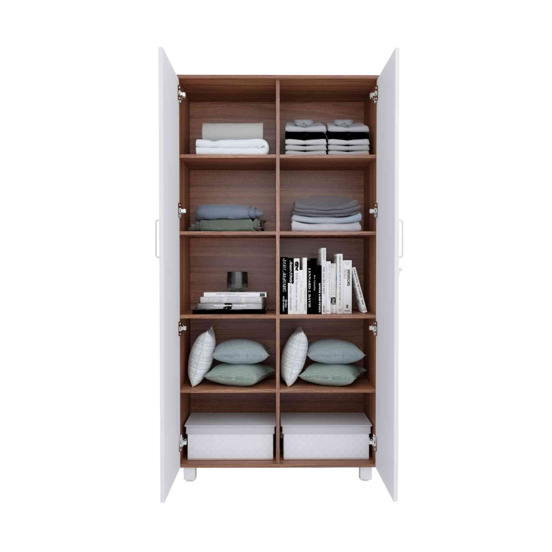Ronald Meg 2 Door Cabinet - Leon Teak