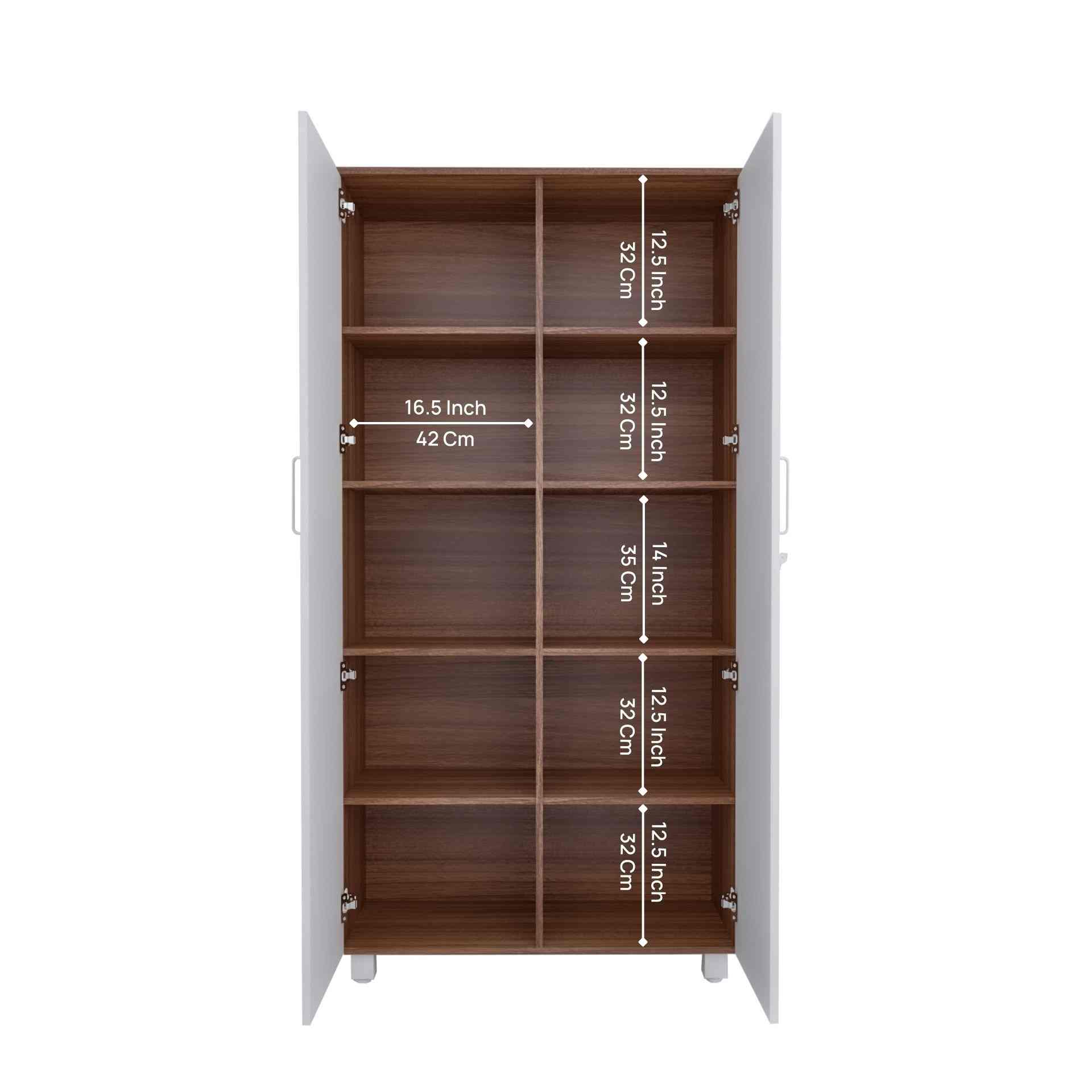 Ronald Meg 2 Door Cabinet - Leon Teak