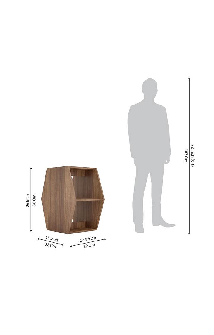 Hexa Coffee Table - Leon Teak Finish