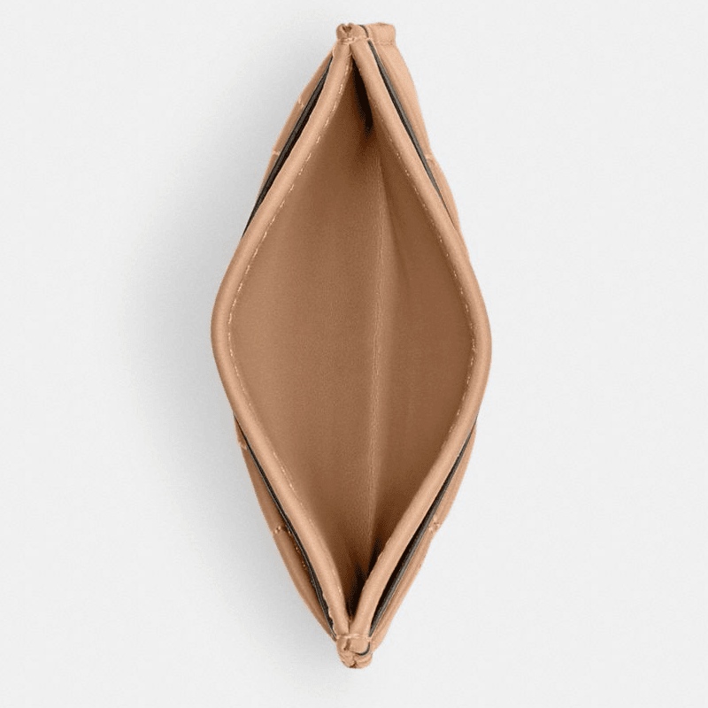 Quilted Pillow Leather Essential Card Case