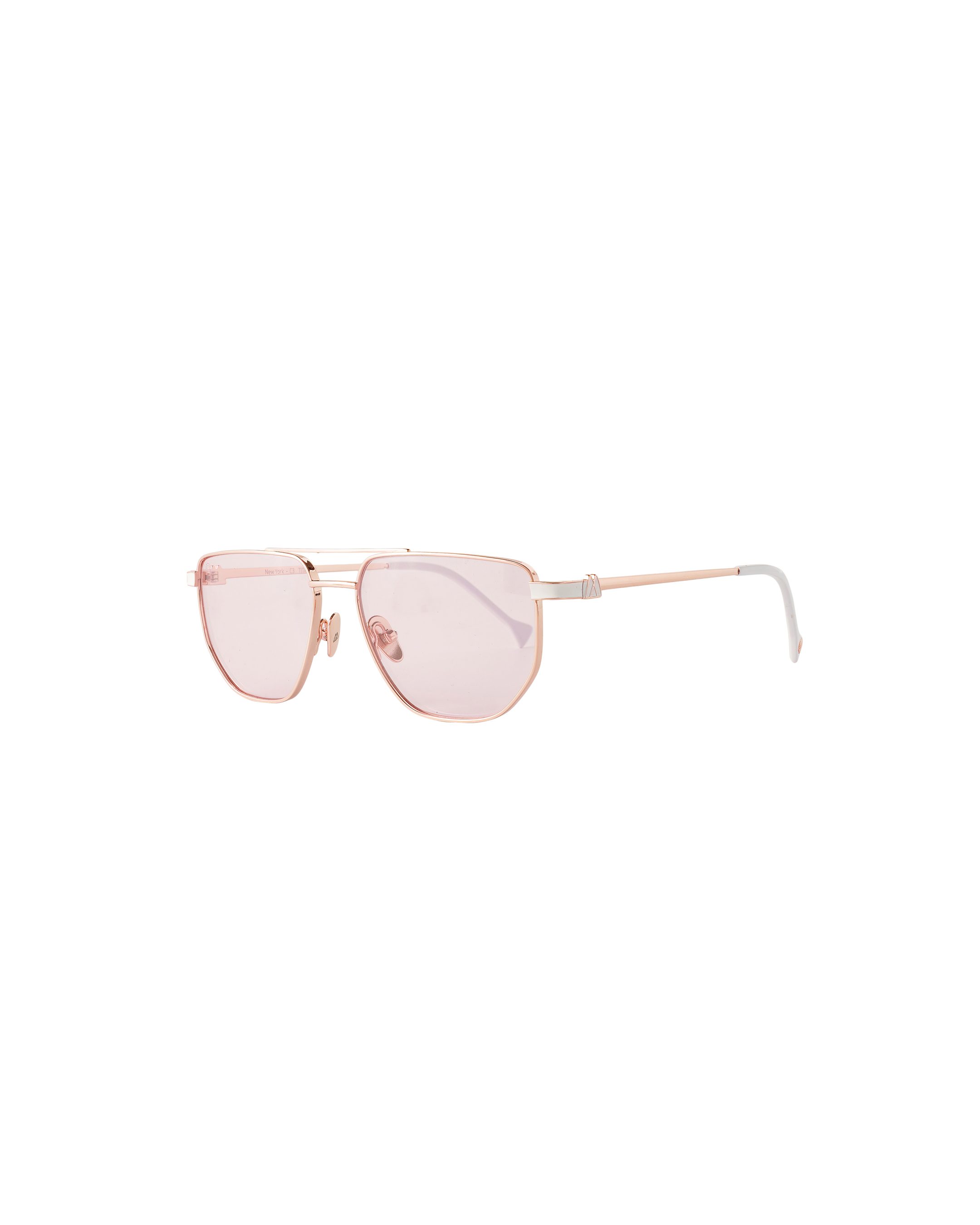 New York Rose Gold Sunglasses