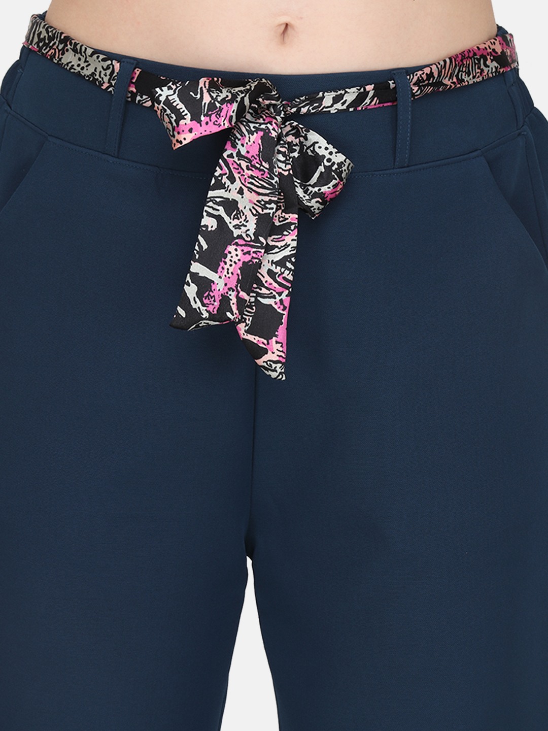 Albion Women Premium Blue Harem Pant