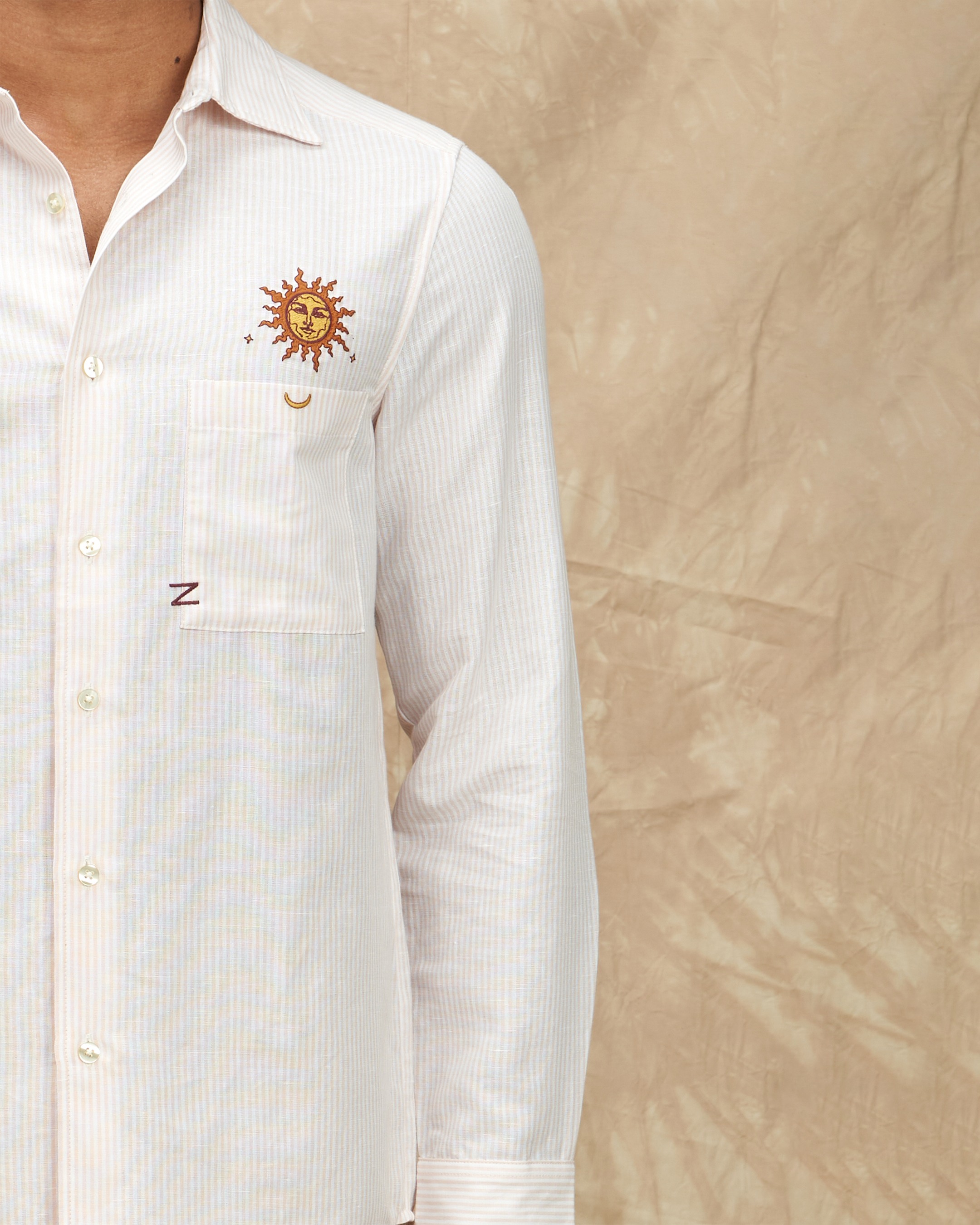 Cutaway Collar Shirt