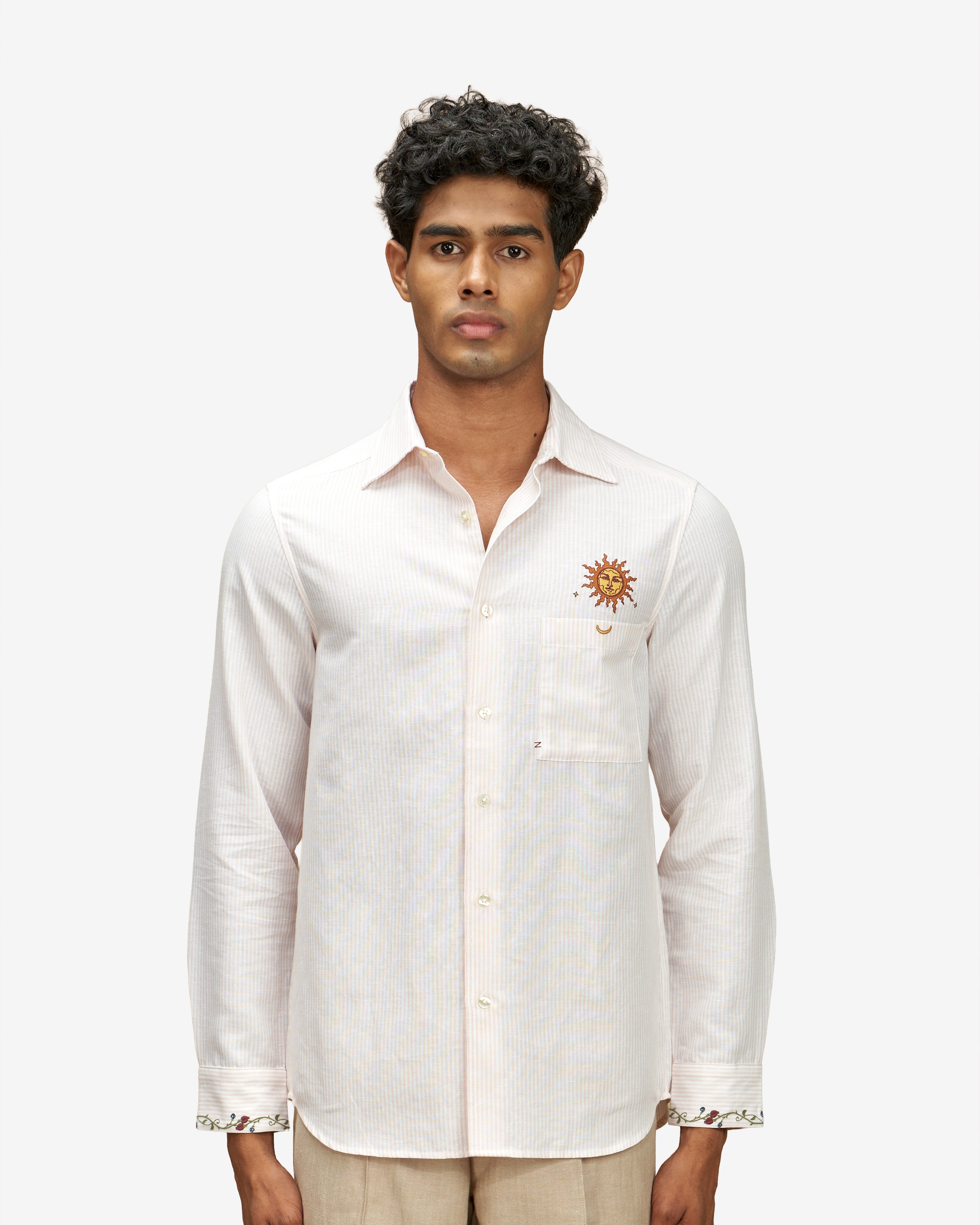 Cutaway Collar Shirt