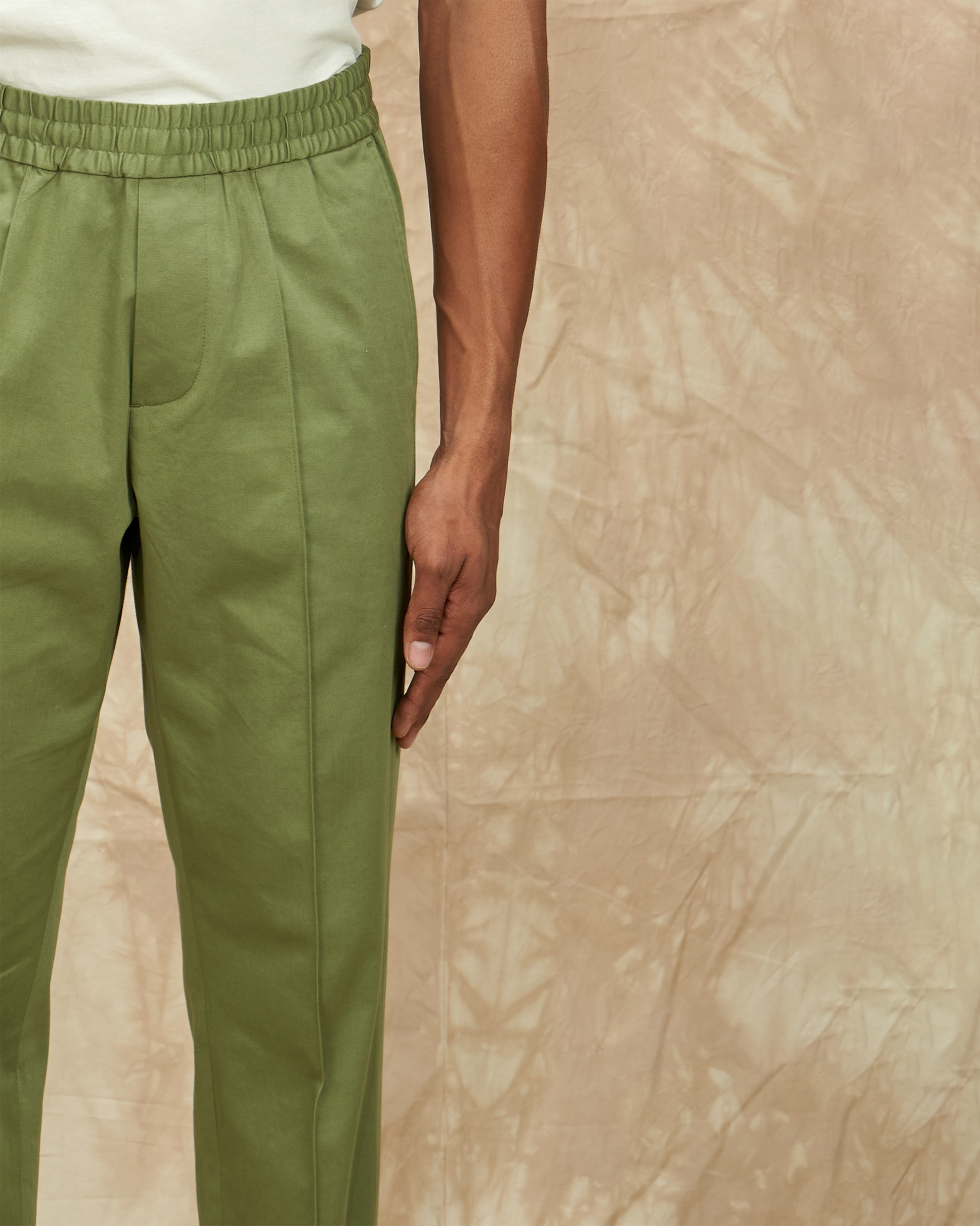 Tapered Drawcord Trousers