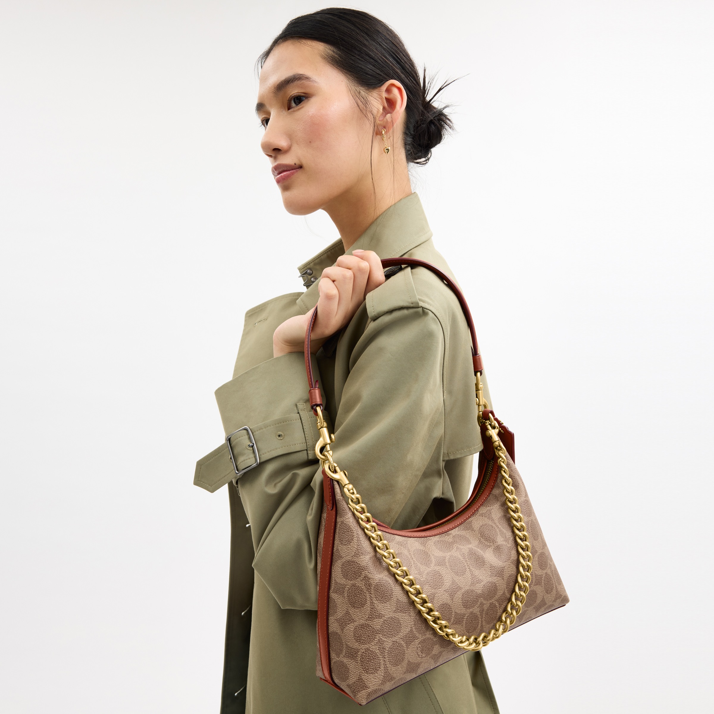 Juliet Shoulder Bag 25 In Signature Canvas