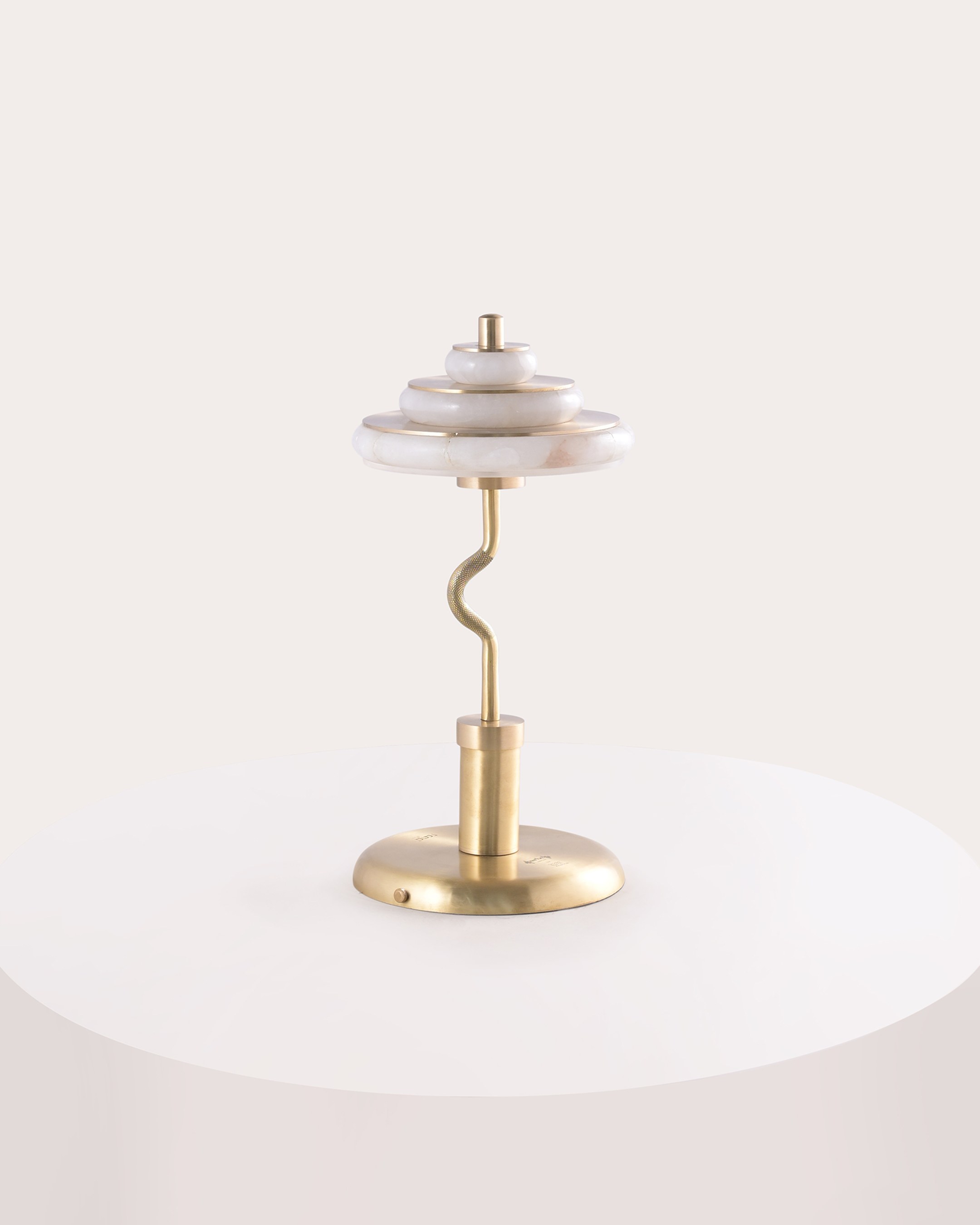 Barbell Portable Table Lamp