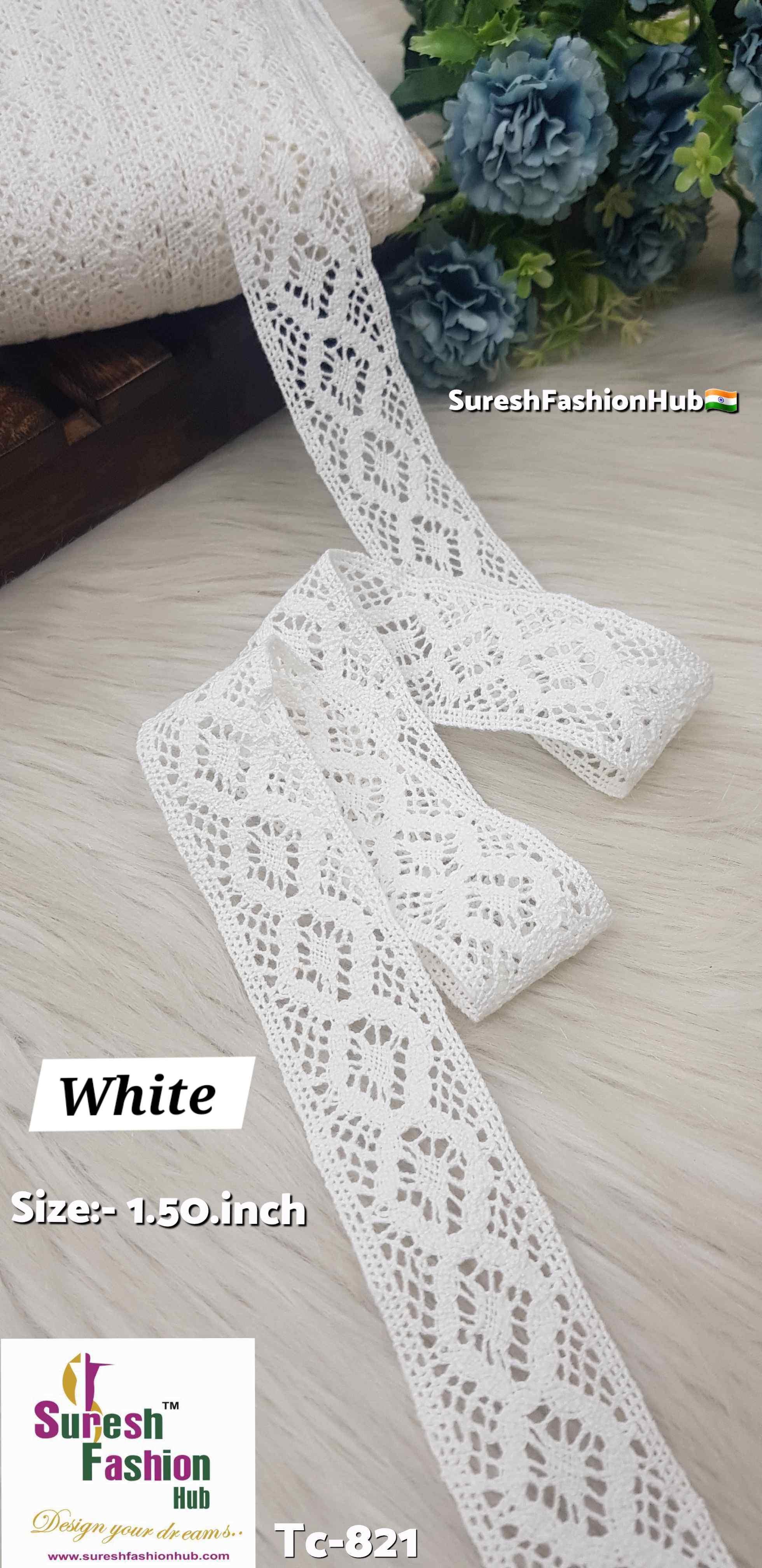 White Grace Crosio Lace