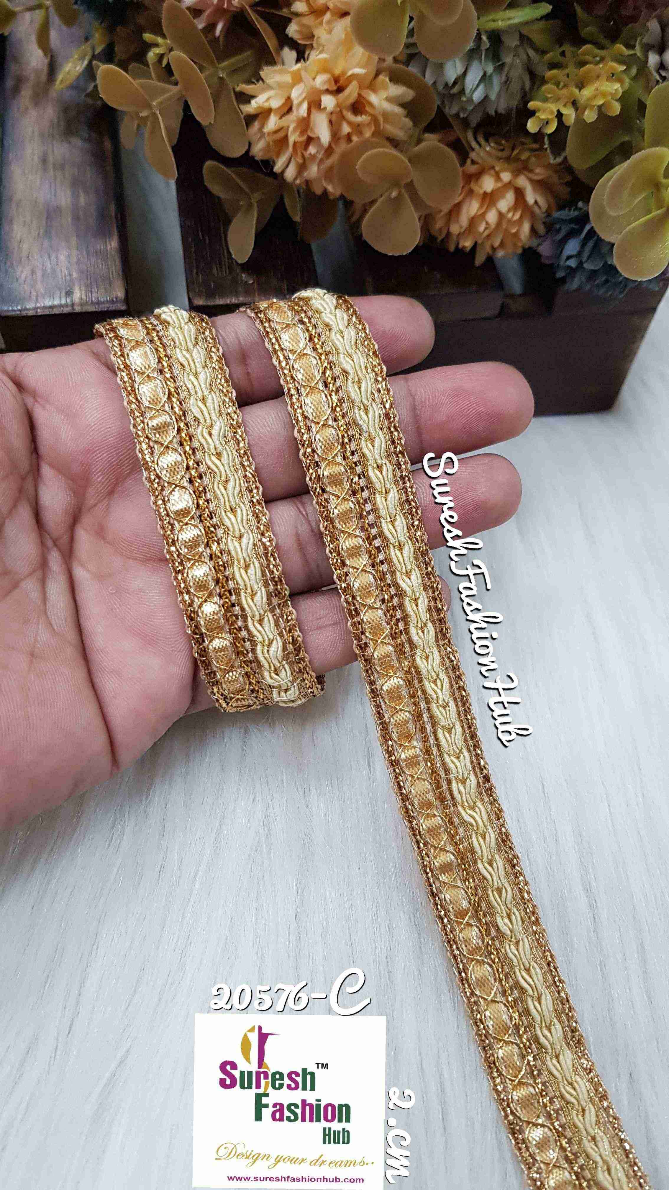 Opulent Ornaments Gold Laces