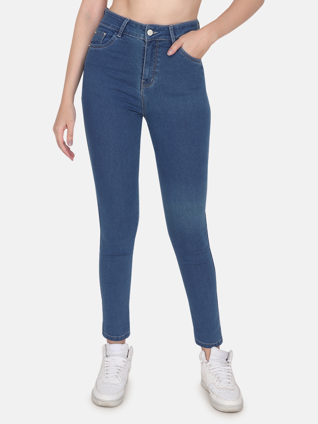 Albion | Albion By CnM Women Mid Blue Jeans 0