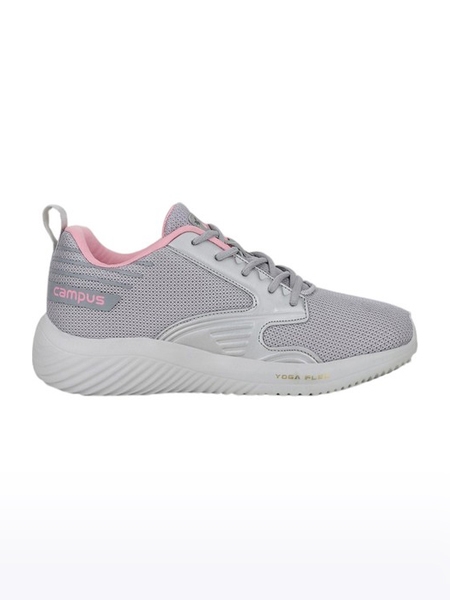 Campus Shoes | Women's Grey NOOR PLUS Running Shoes 0