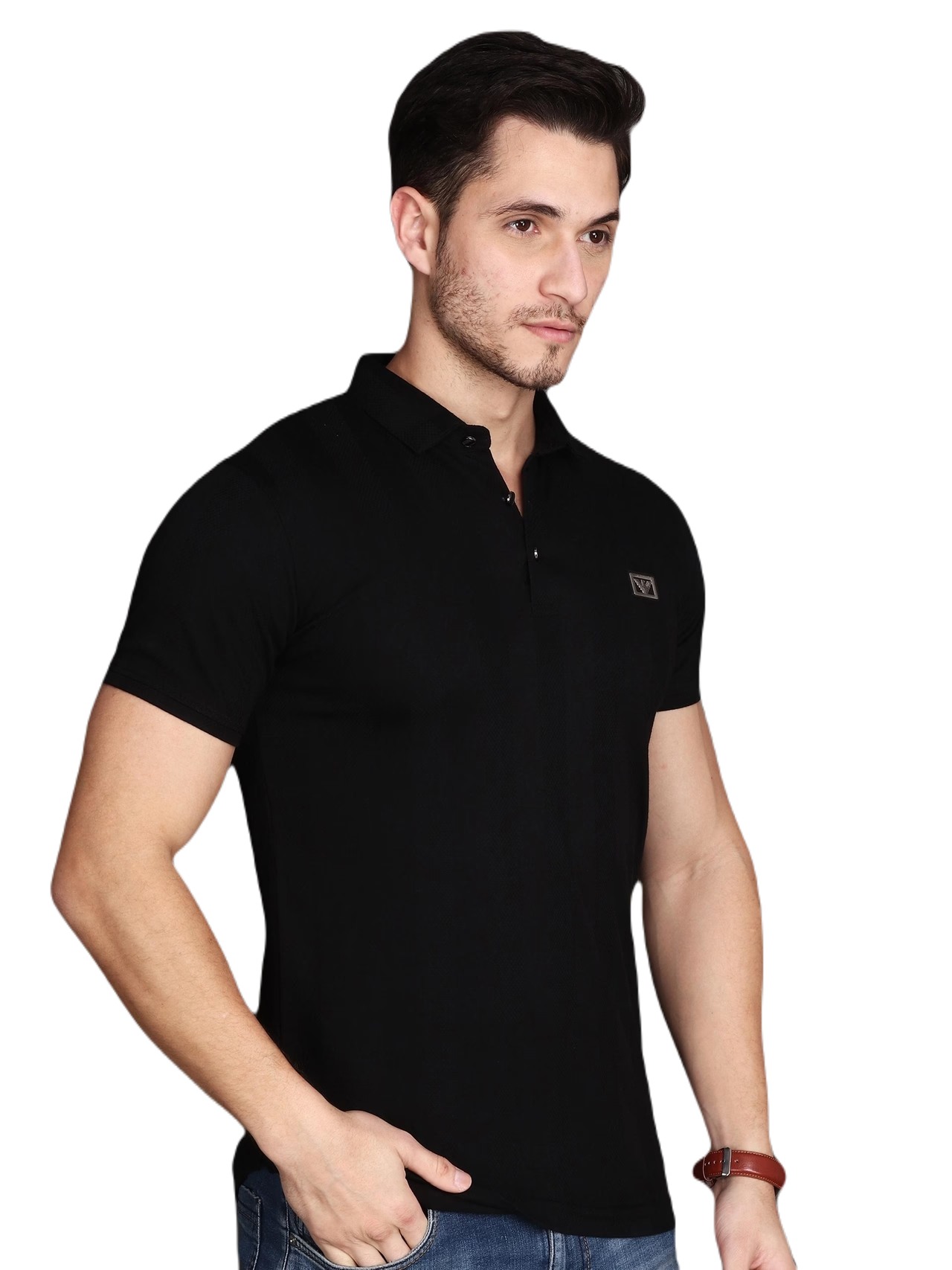 Albion Mens Black T-Shirt