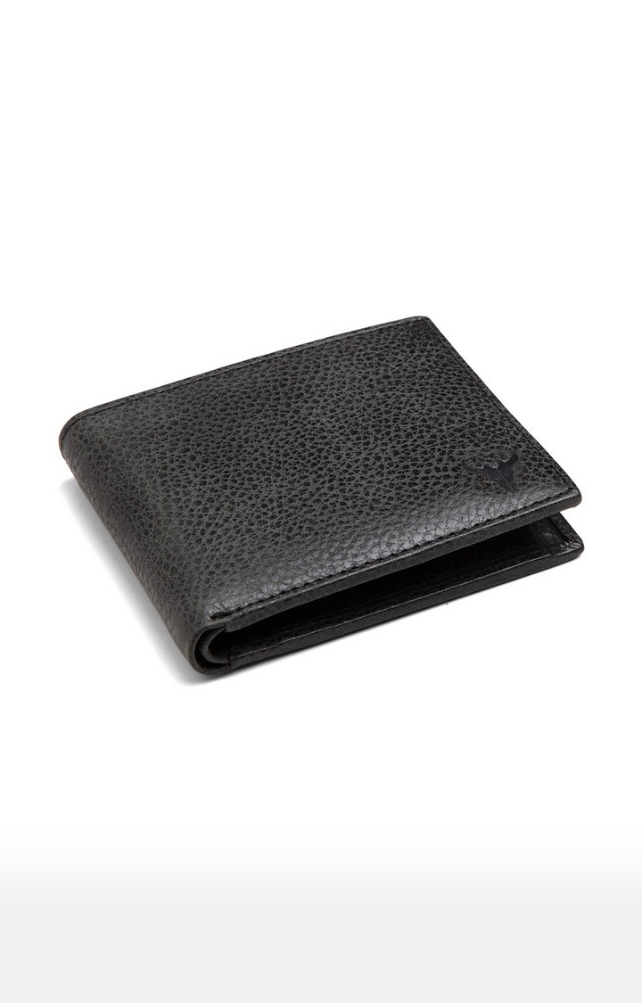 Napa Hide | Napa Hide RFID Protected Genuine High Quality Black Leather Wallet For Men 4