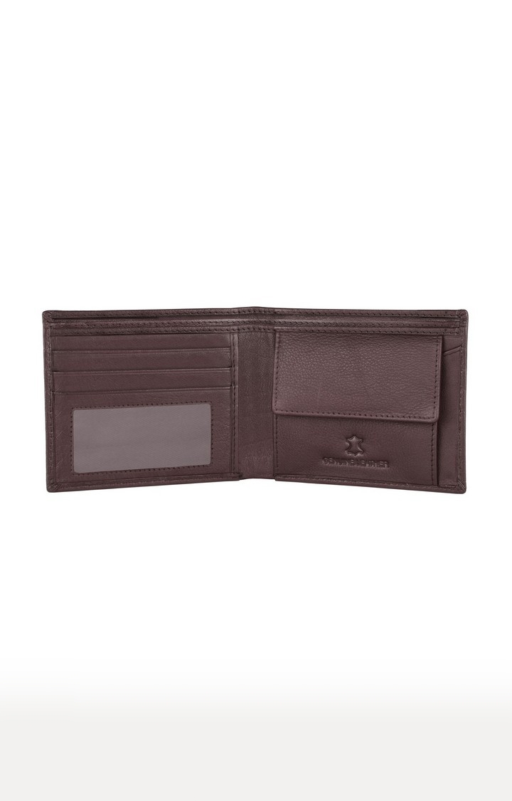 Napa Hide | Napa Hide RFID Protected Genuine High Quality Brown Leather Wallet For Men 2