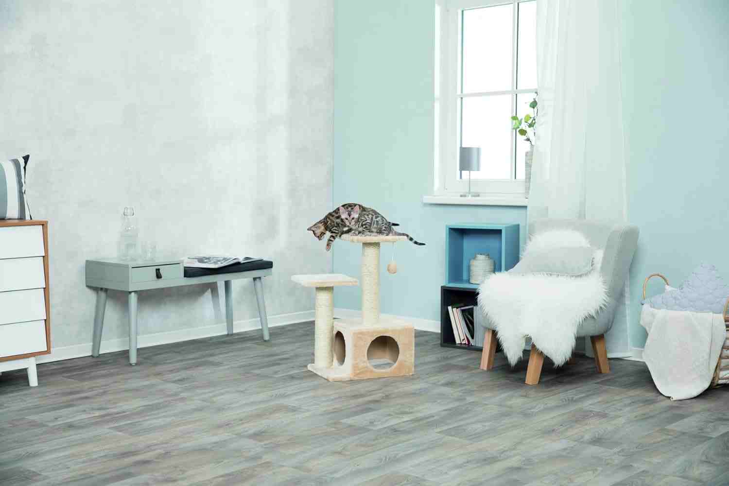 Trixie Valencia Cat Tree (71cm, Beige)