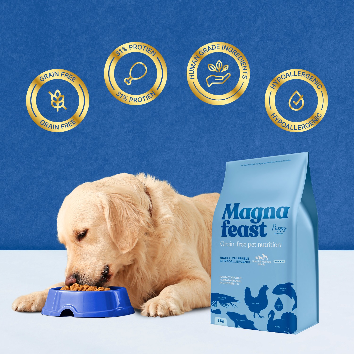 Magnafeast Puppy All Breeds Dog Dry Food