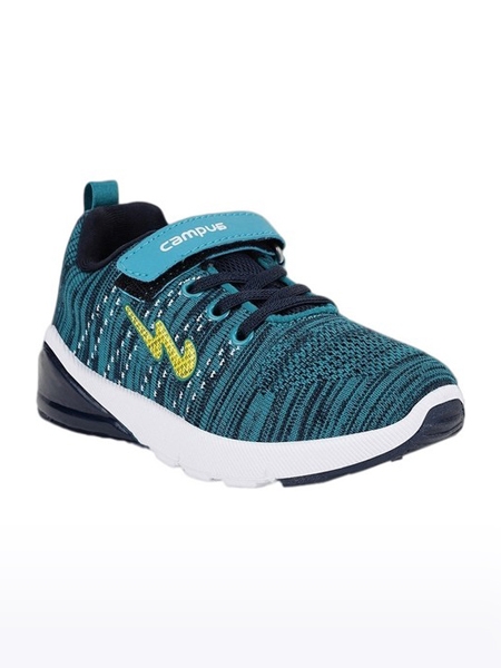 Campus Shoes | Girls Blue NT 357V Running Shoes 0