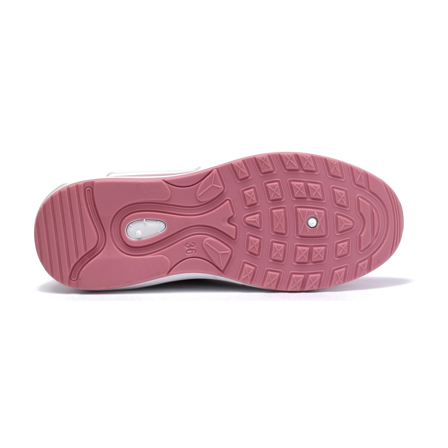 Women Breathable Slip-On Knit Sneakers Pink