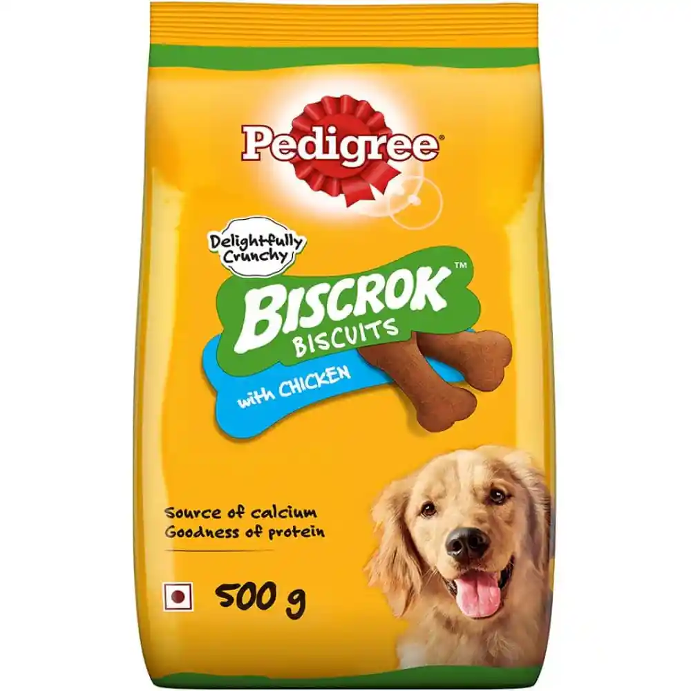 Pedigree | Pedigree Chicken Flavour Biscrok Dog Biscuits Dog Treats
