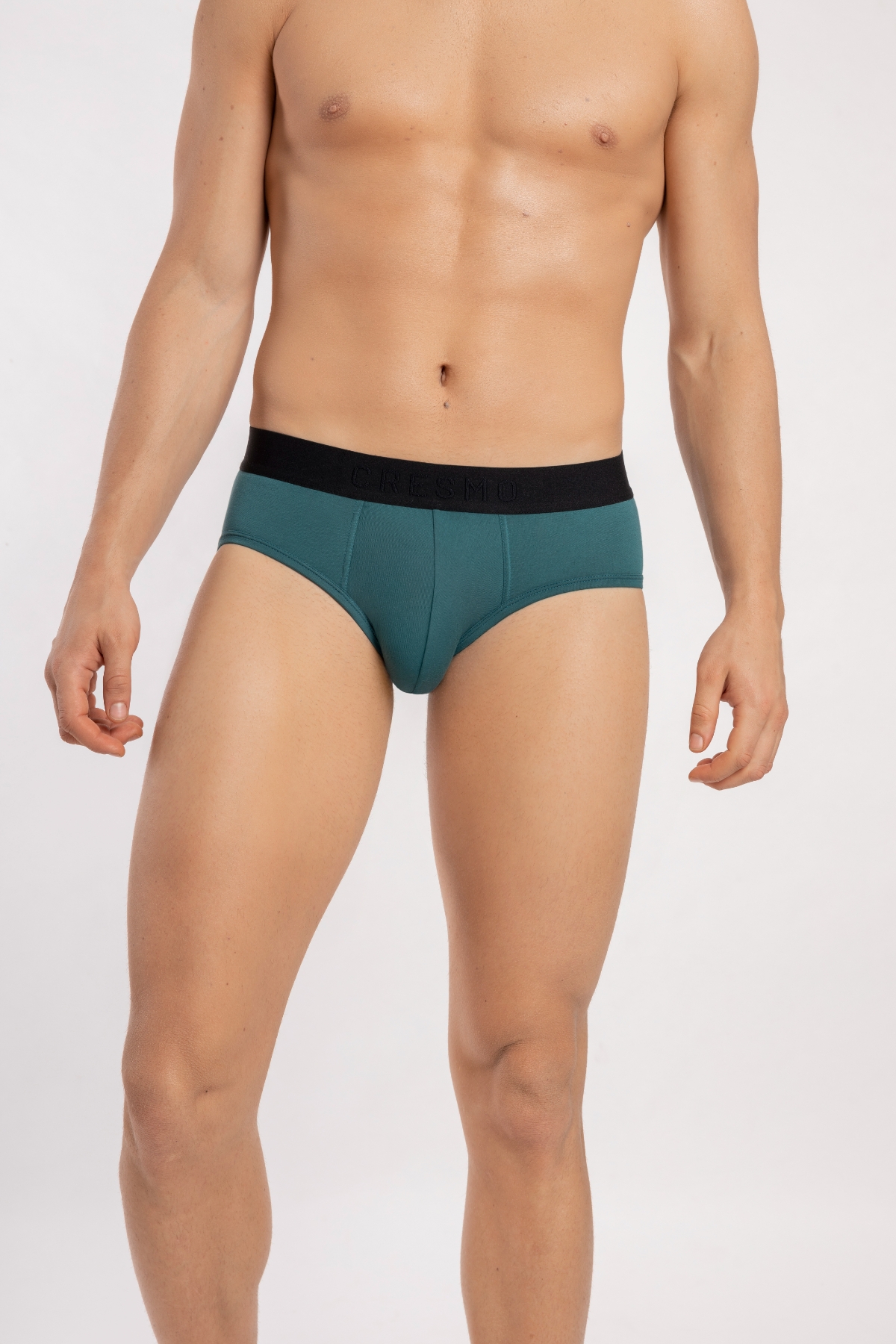 CRESMO | CRESMO Men's Luxury Anti-Microbial Micro Modal Underwear Breathable Ultra Soft Comfort Lightweight Brief 3
