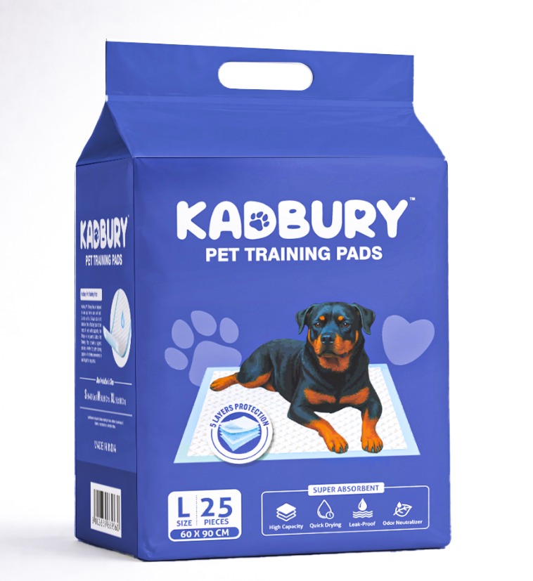 Kadbury Pet Traning Pad for Dog and Cat, 60x90 cm