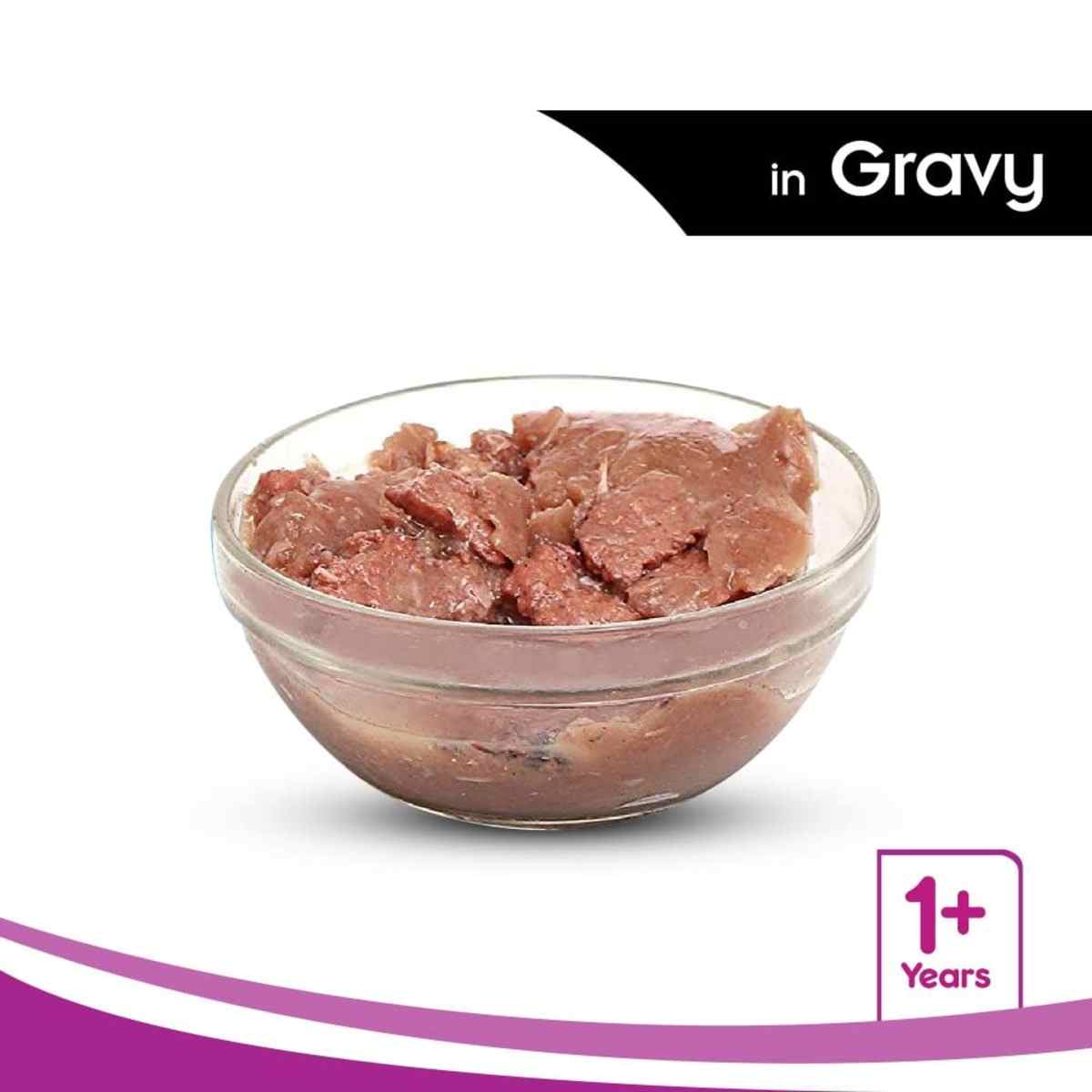Whiskas Ocean Fish in Gravy Wet Adult Cat (+1 year) Food, 80g