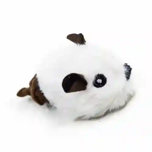 Barkbutler Fofos Pull String & Sound Chip Mouse Shaped Electronic Toy for Cats (White)