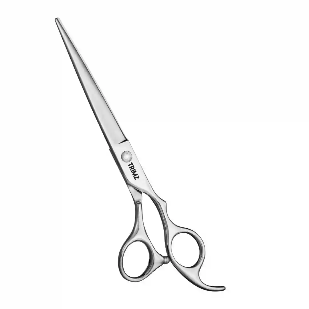 Trimz Scissors 7Inch Straight Sparkling, Silver
