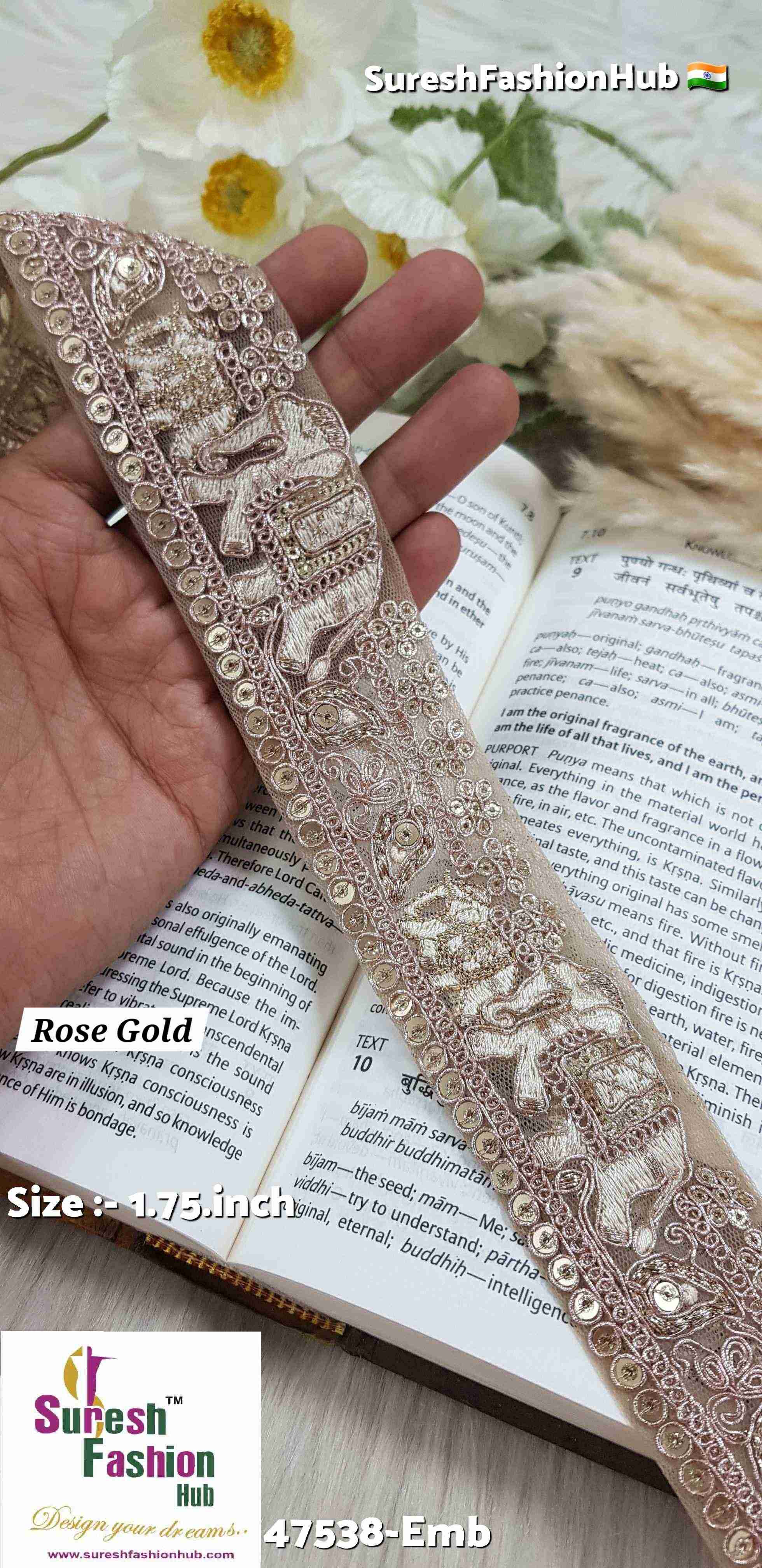 Rose Heritage Elephant Lace