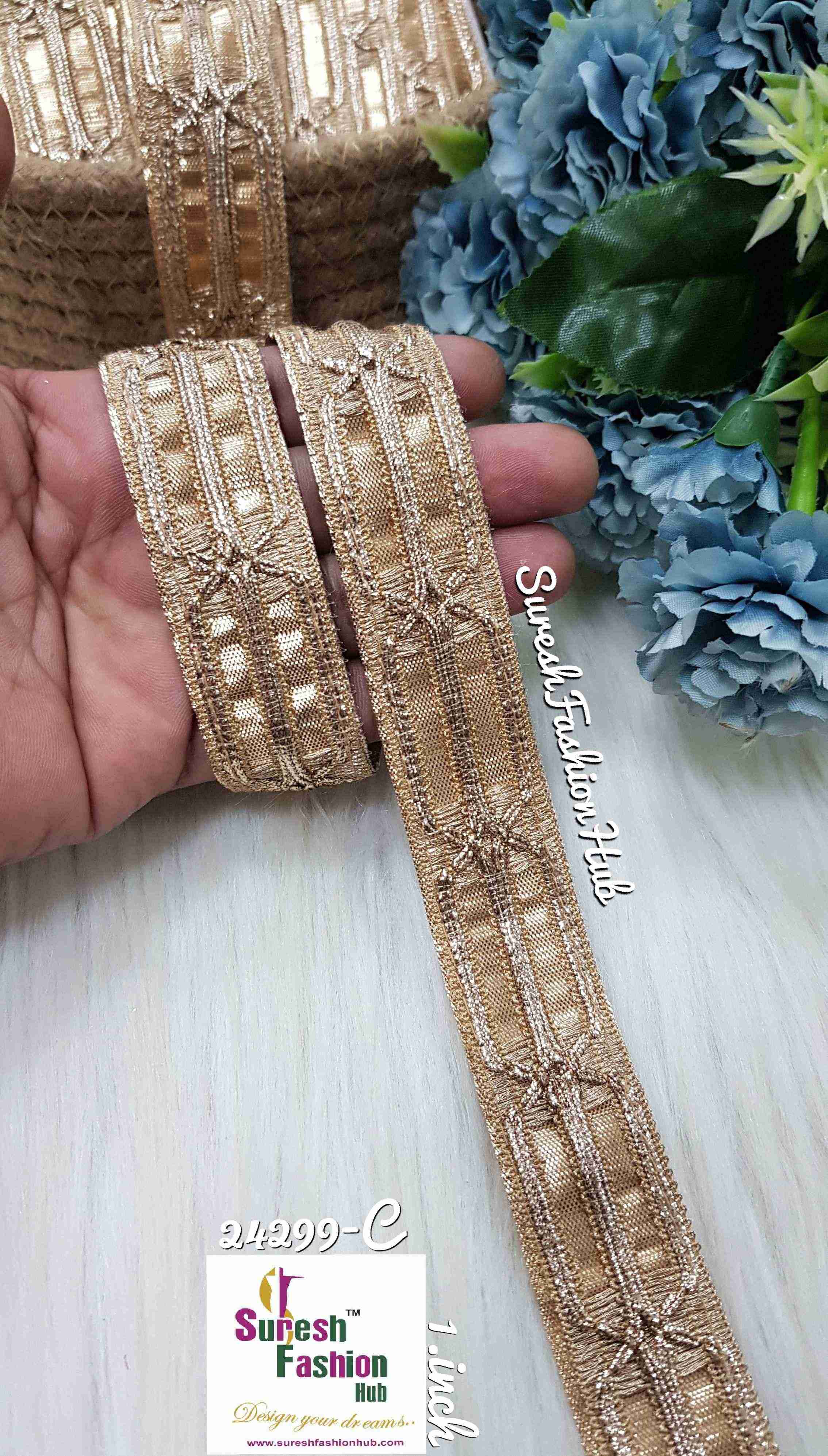 Indian Laces Embellishments Embroidery Saree Border Wholesale Silk Crafting Sewing Decorative Designer Ribbons #Blackborder #Fancylaces #Decorativetrims #Embroideredborder #Sewingtrims #テープ #minne #lndianlaces #Sareeborder #アニー都城 #pasamanerías #pasamaneriasbordadas #Embellishments #可愛いマスク #Embroiderytrimmings #アクセサリー
