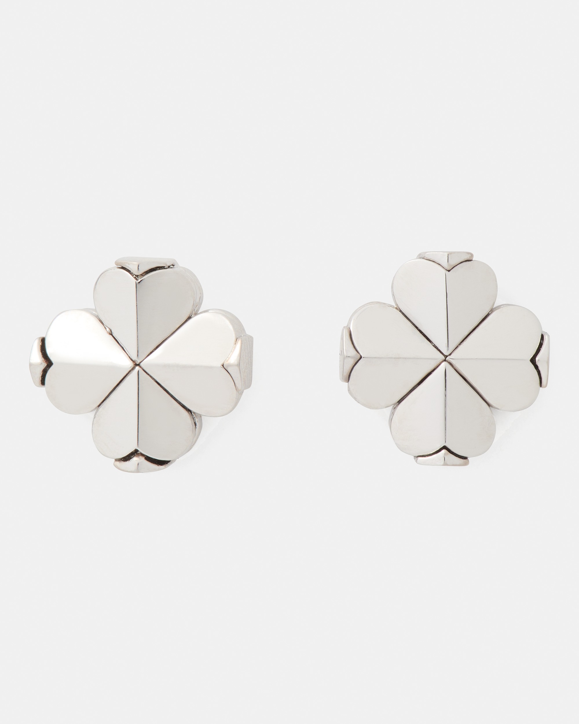 Spade Flower Studs
