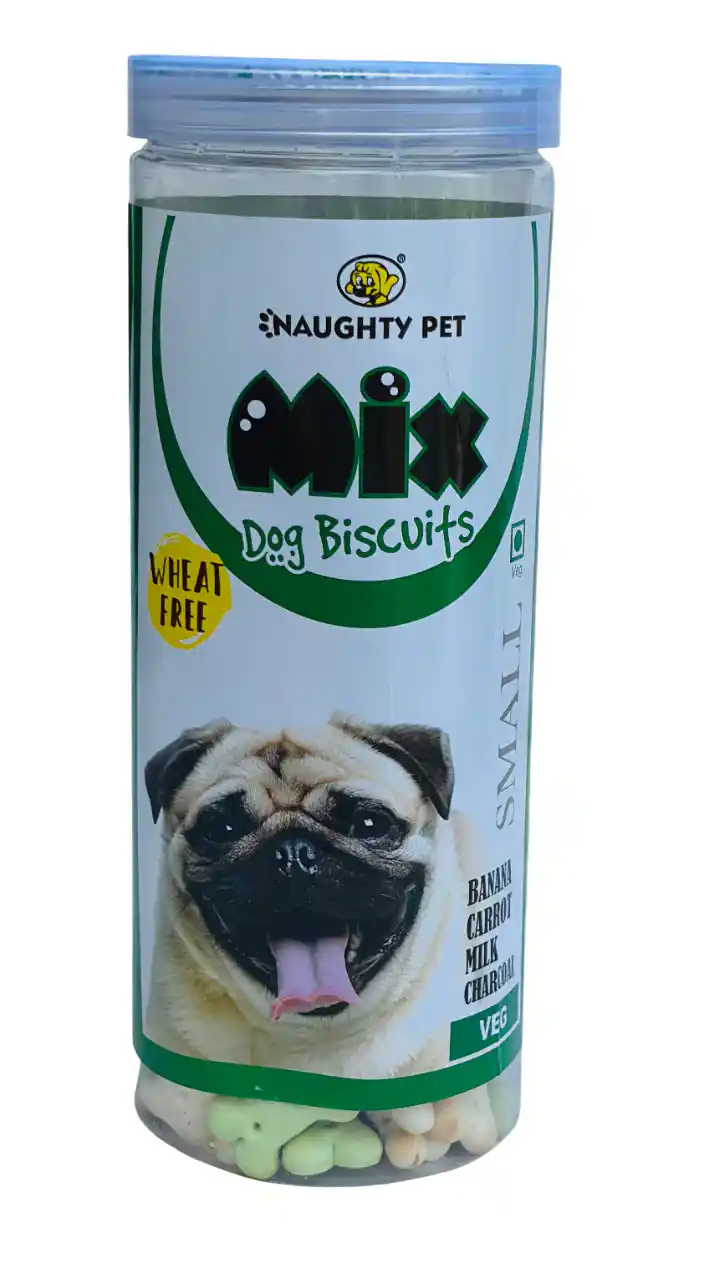 Naughty Pet Mix Veg for Dogs 500g - Small