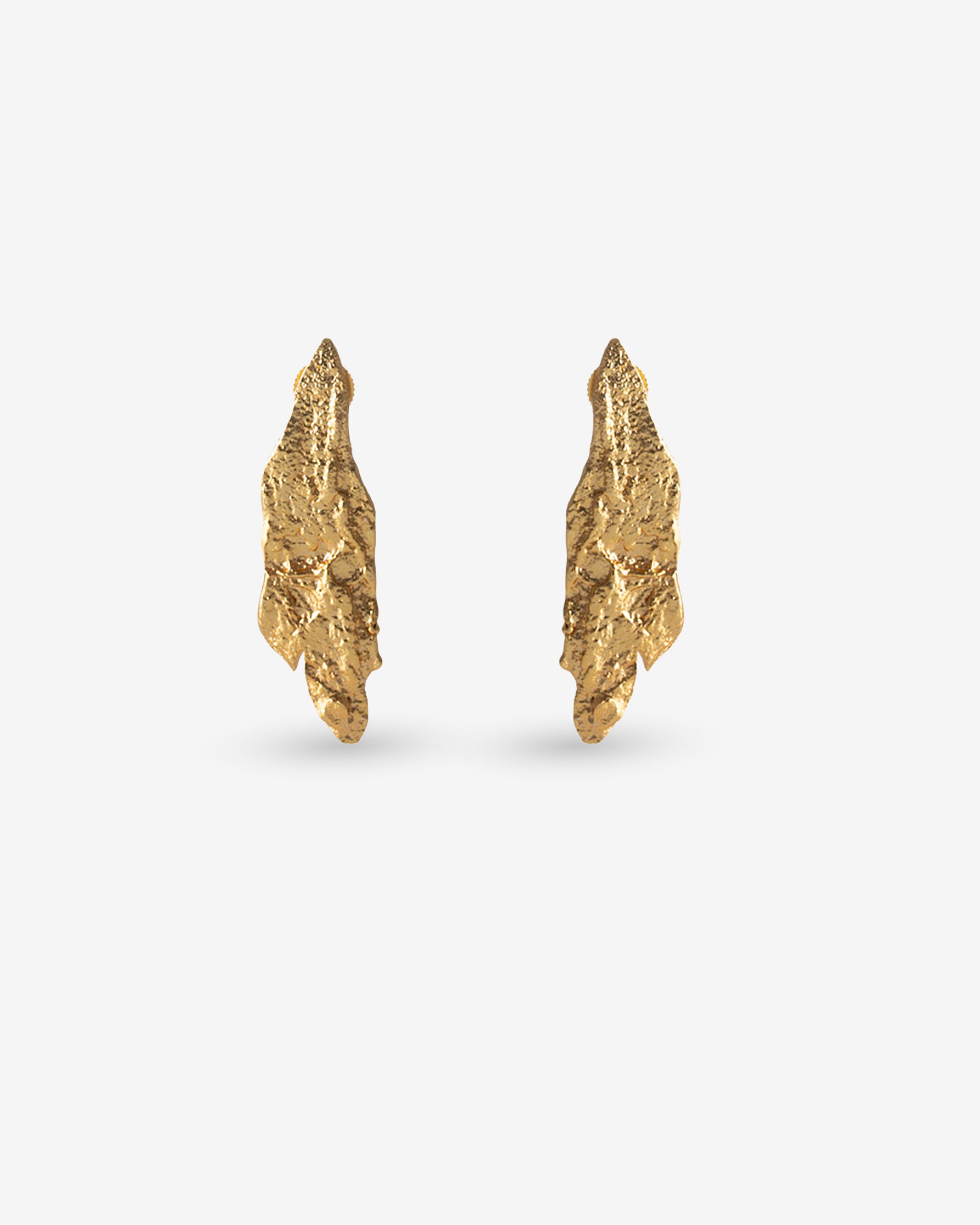 Oak bark earings