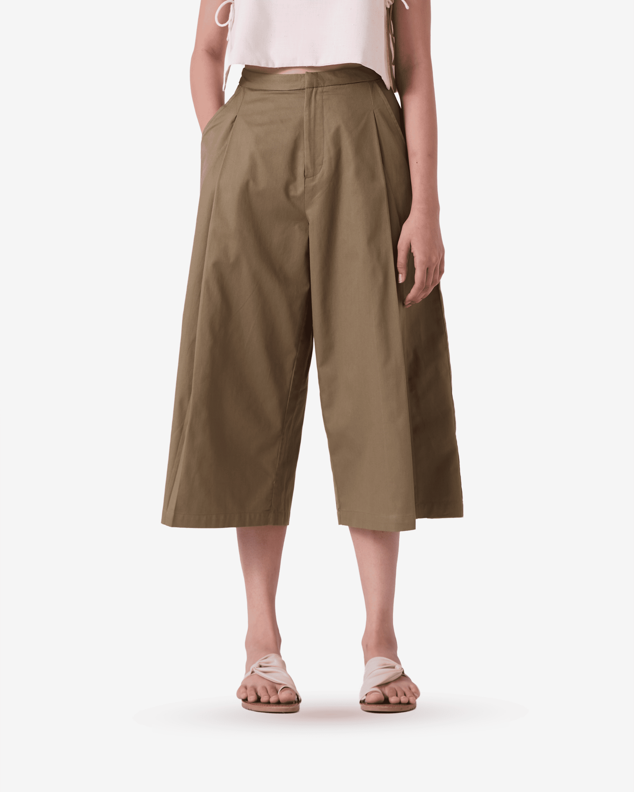 Frances Olive Pants
