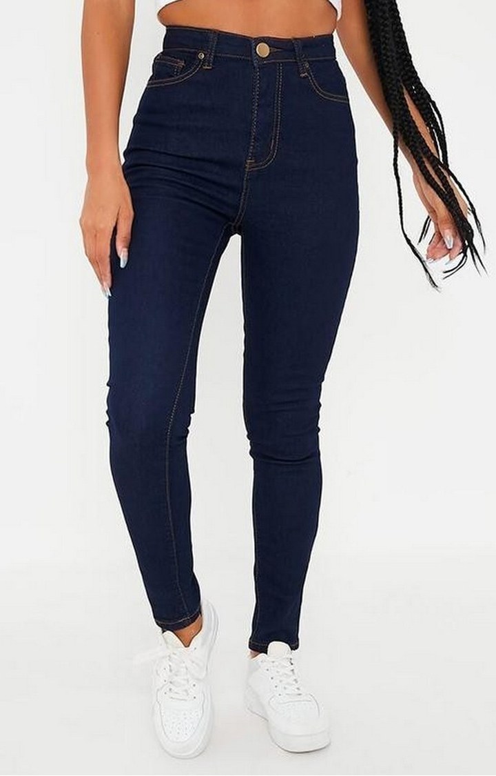 Blue skin jeans sales