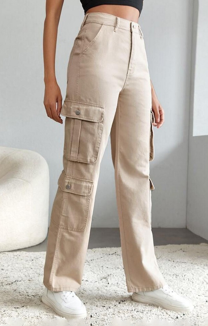 Buy Women s High Waist Wide Leg Baggy Jeans Side Pocket Denim Pants  Vintage Cargo Pants Boyfriend Trousers Y2K Streetwear Hblue Large at  Amazonin