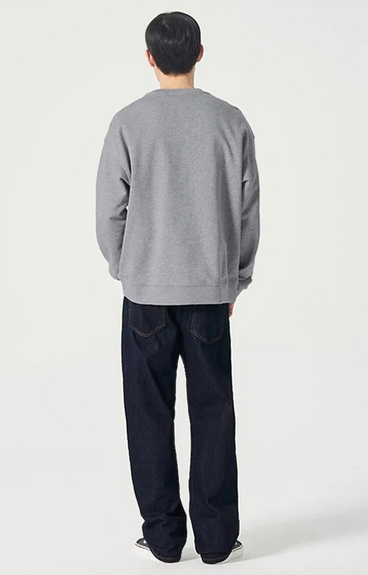Men's Night Time Blue Baggy Fit Jeans