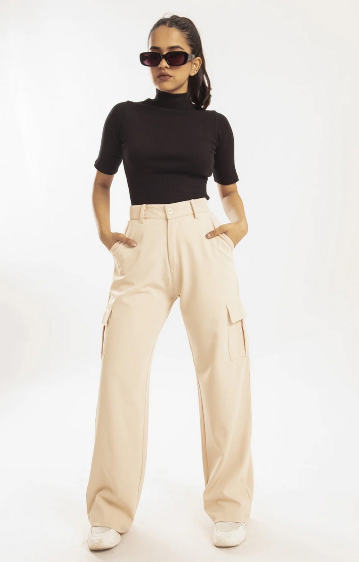 Fear of God Essentials Women's Plum Relaxed Trousers | PacSun