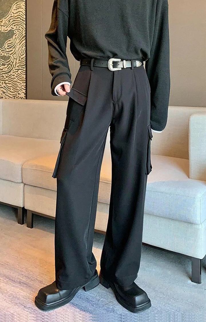 Cargo pants with pockets on the side discount