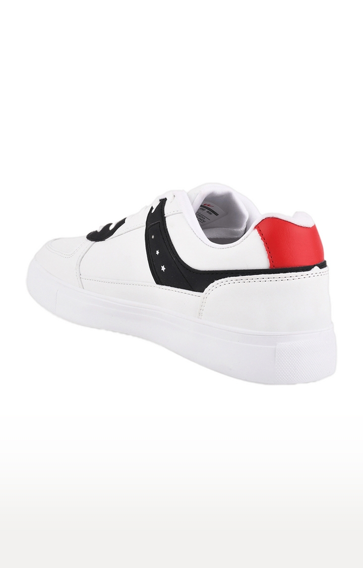 Campus Shoes | Men's Og-02 White PU Sneakers 2