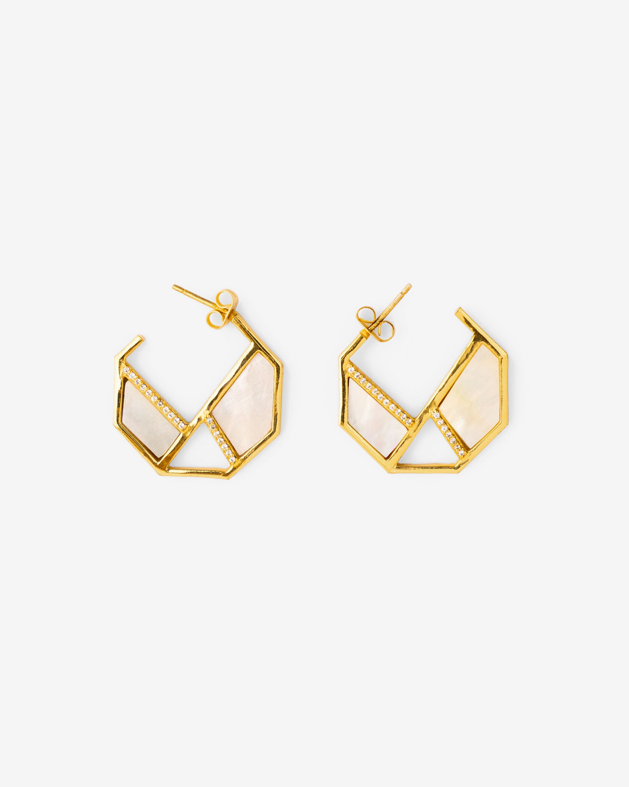 One Of A Hex Hoops