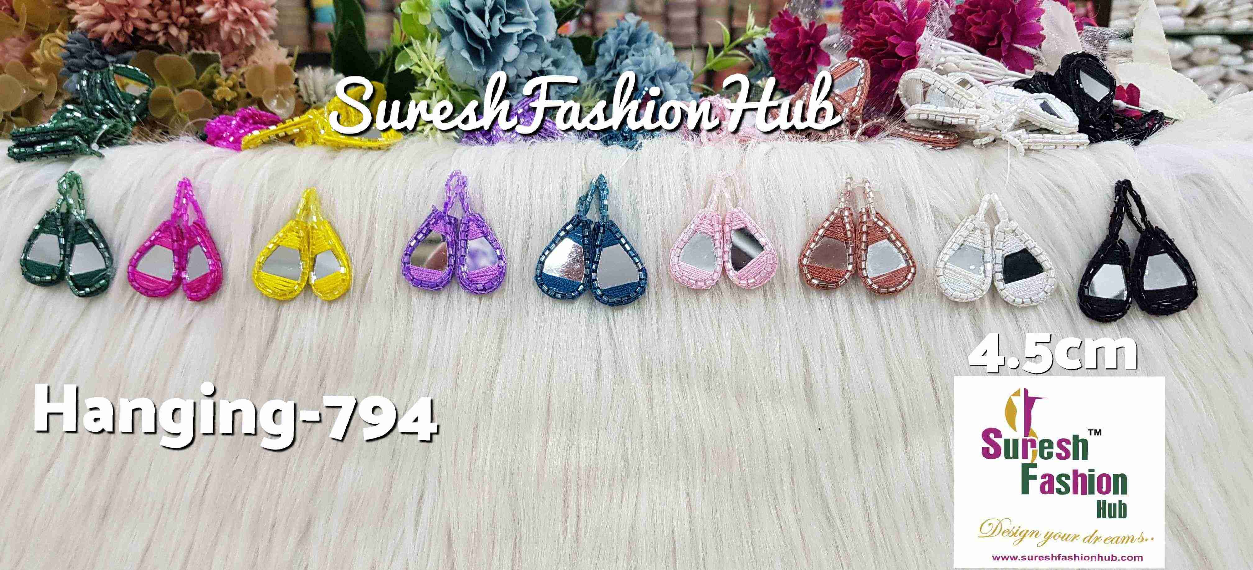Peacock Blue Abhinav Mishra-Inspired Artisan Tassels Set*