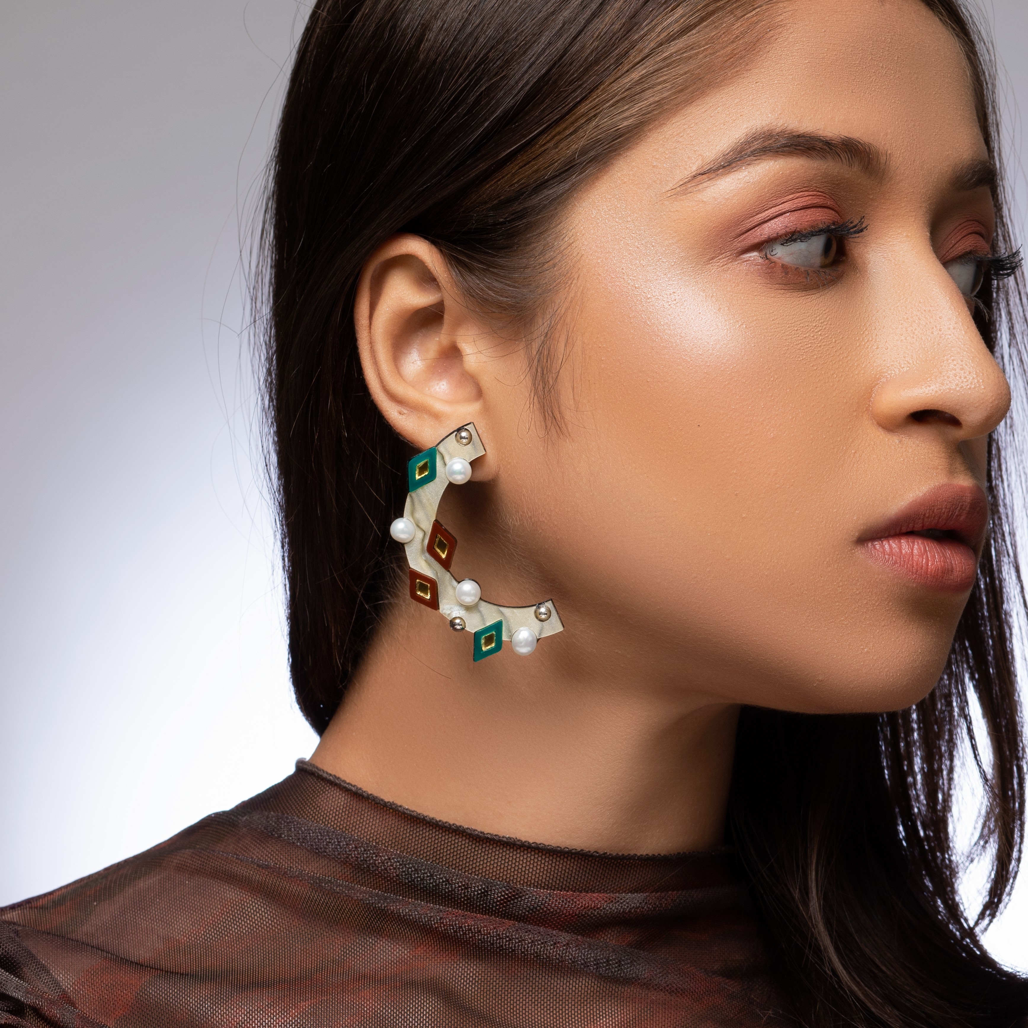Prachi Gupta | The Intarsia Earwear undefined