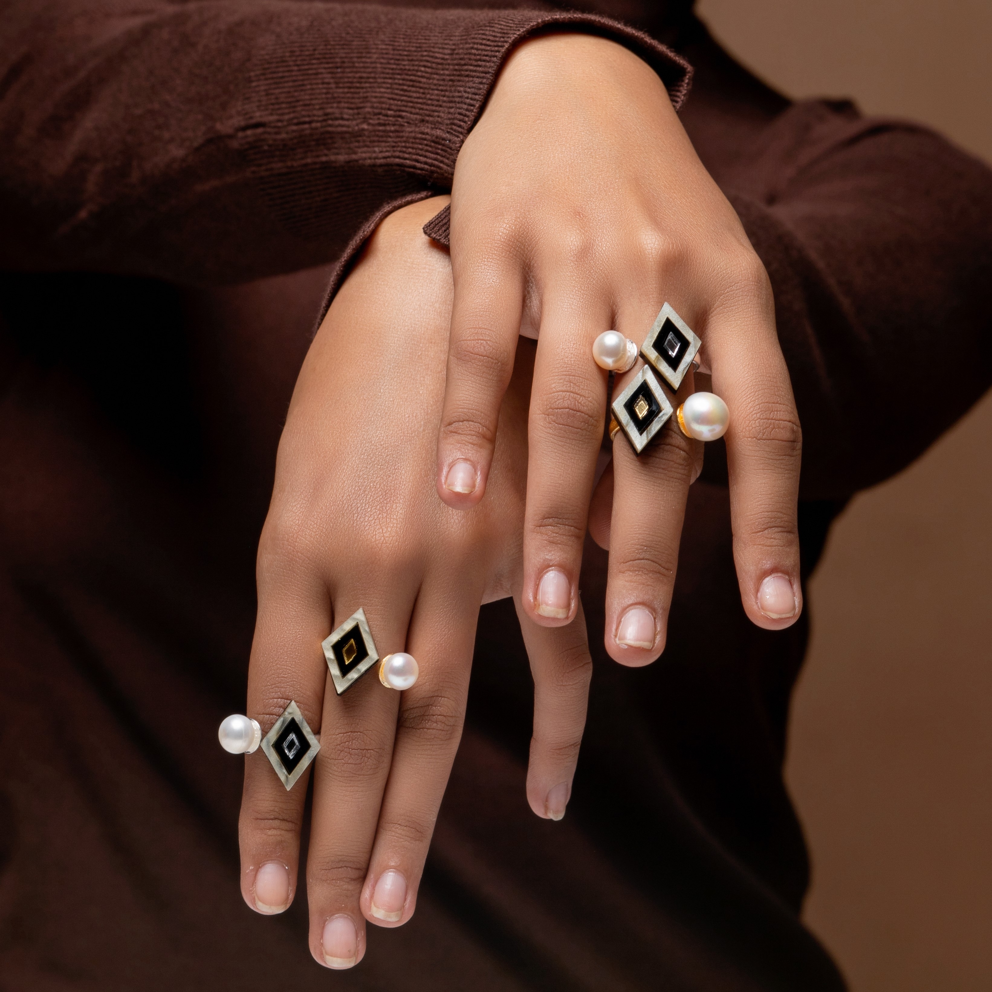 Prachi Gupta | Moiré stackable Ring undefined