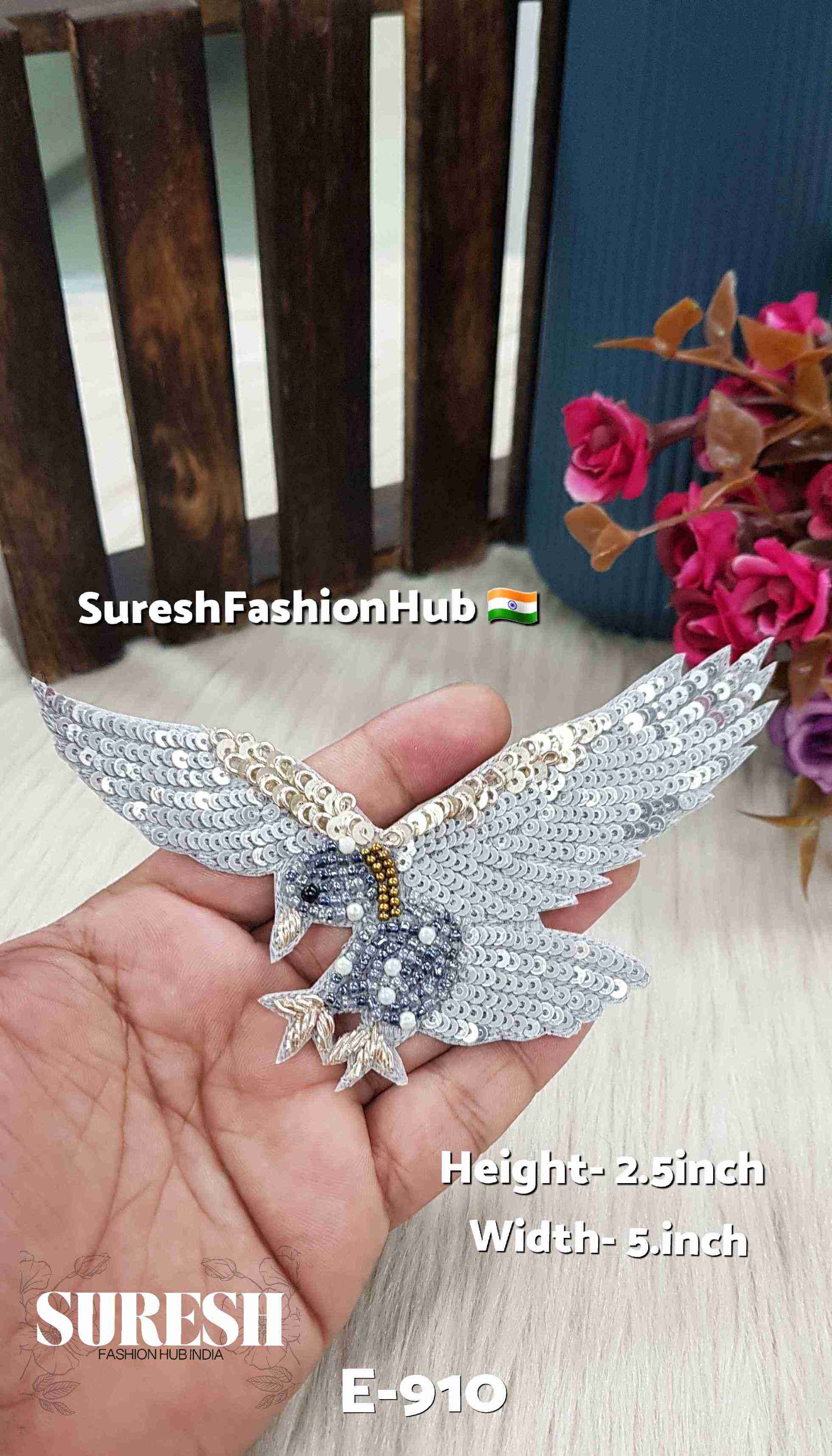 Grey Left Flying Eagle – E-910